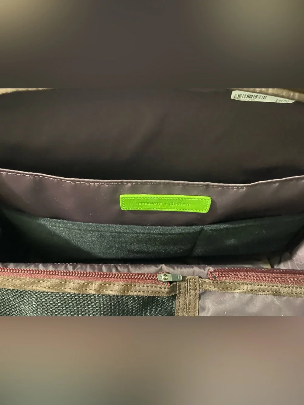 EVERNOTE Triangle Laptop commuter Bag